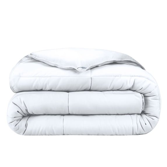 Bare Home Ultra-Soft 1800 Collection Down Alternative Comforter Duvet Insert - California King, White