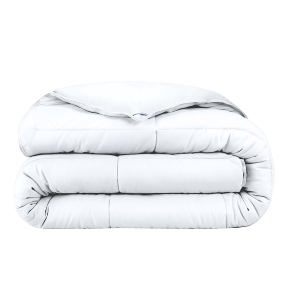 Bare Home Ultra-Soft 1800 Collection Down Alternative Comforter Duvet Insert - Twin/Twin-XL, White
