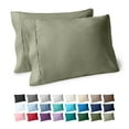 thumbnail image 1 of Bare Home Ultra Soft Double Brushed Microfiber Pillowcase Set, Hypoallergenic, Standard Size, Sage, 2 Count, 1 of 7
