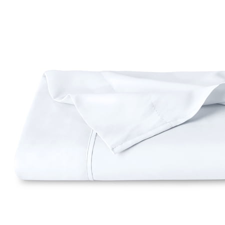 Bare Home Ultra-Soft Flat Sheets - Premium 1800 Collection - Brushed - King, White