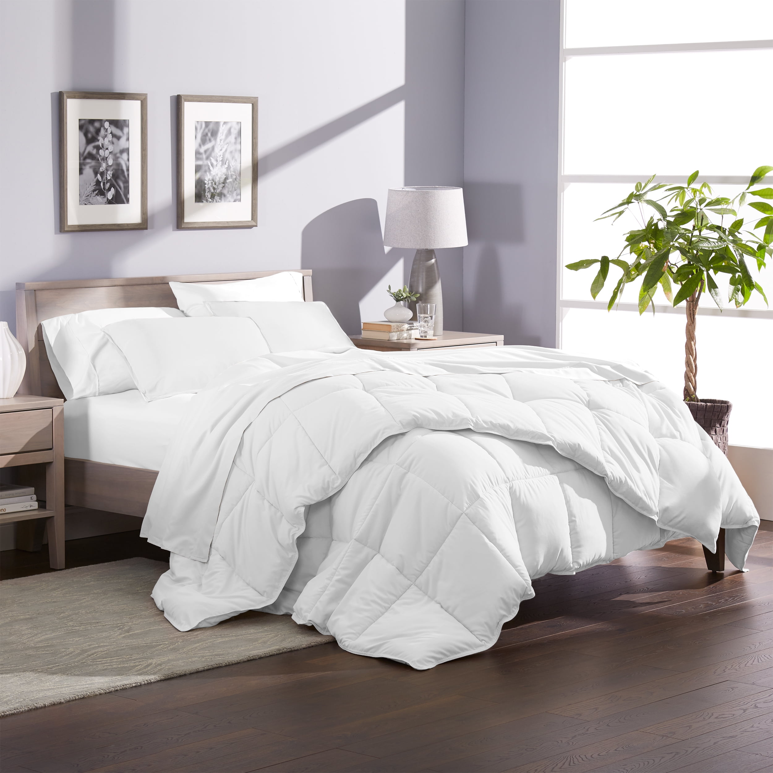 Bare Home Ultra-Soft Goose Down Alternative Comforter Set, King/Cal ...