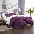 thumbnail image 1 of Bare Home Ultra-Soft Goose Down Alternative Comforter Set, Twin/Twin XL, Plum, 1 of 6