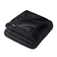 thumbnail image 1 of Bare Home Microplush Fleece Blanket - 300 GSM - Fuzzy Microfleece - Soft & Plush - King, Black, 1 of 10