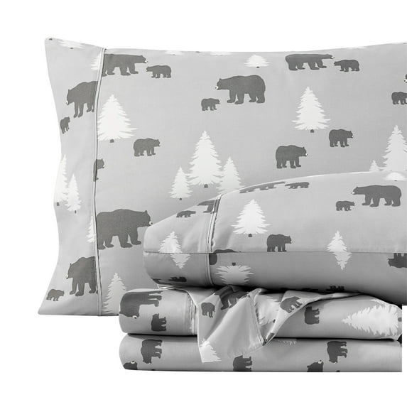 Bare Home Ultra-Soft Sheet Set - Premium 1800 Collection - Deep Pockets - 4-Pieces - Queen, Kodiak