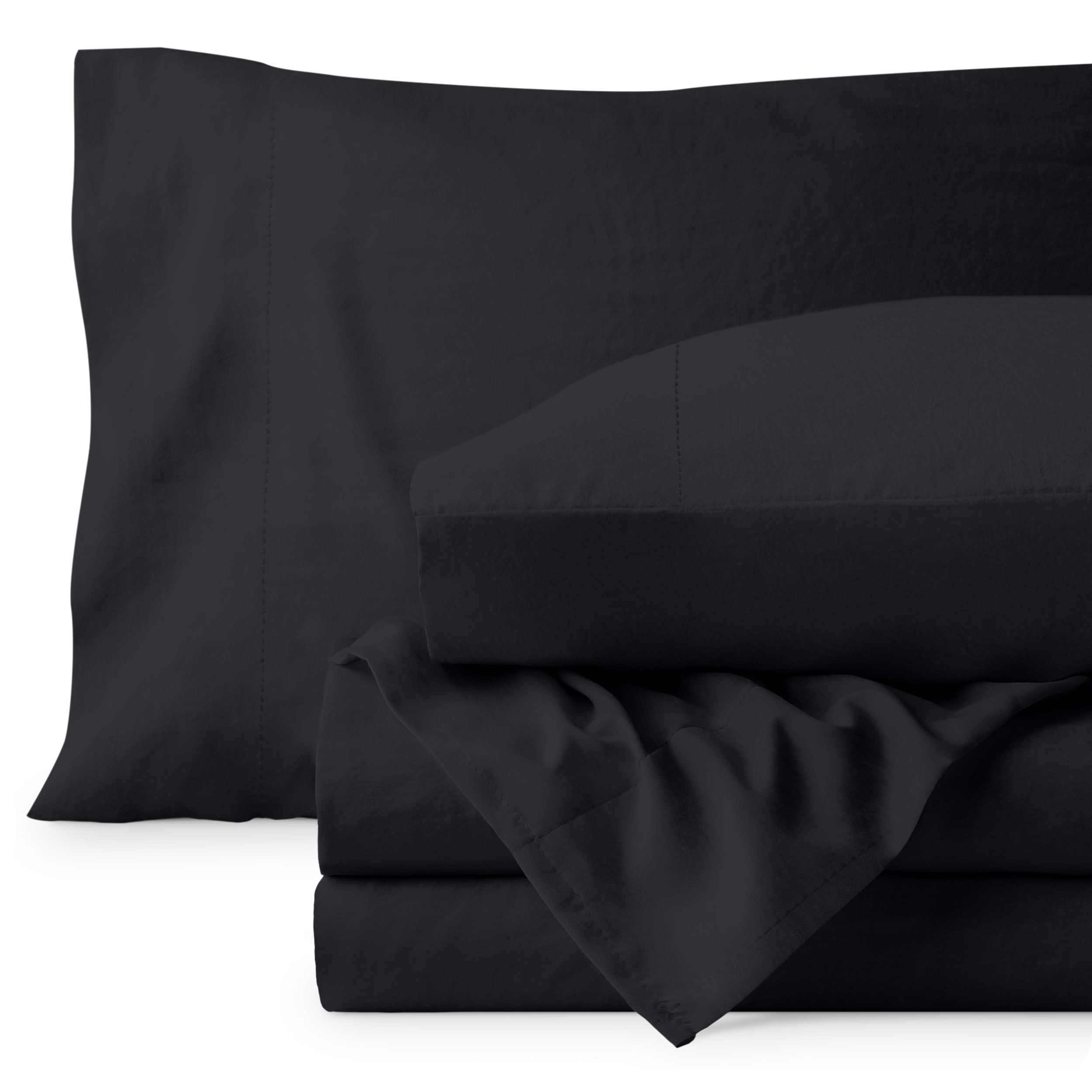 Black Queen Deep Pocket Microfiber Sheet Set
