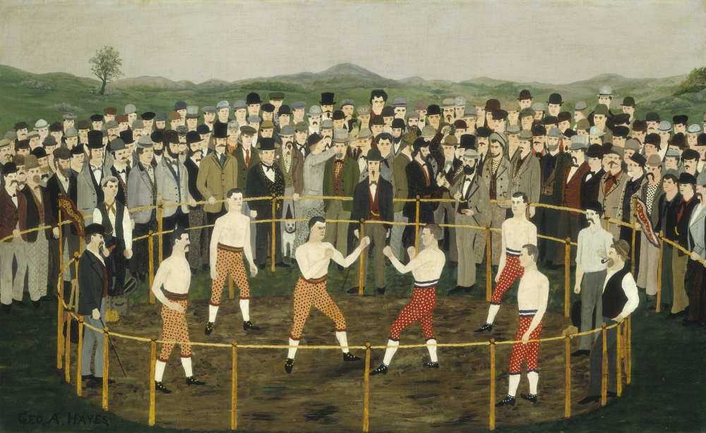 Bare Knuckles Canvas Art - (36 x 24)