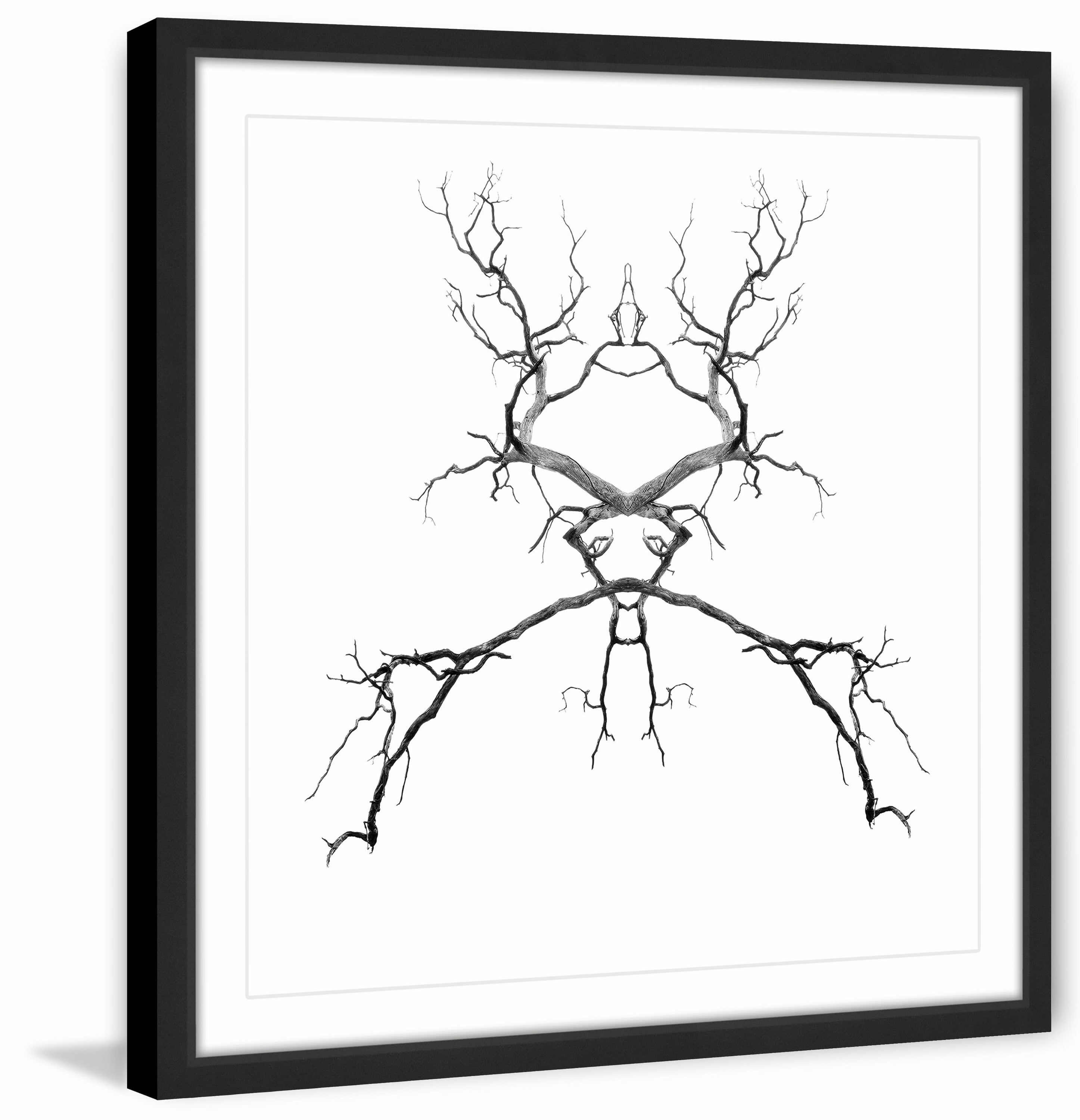 "Bare Limbs" Framed Painting Print