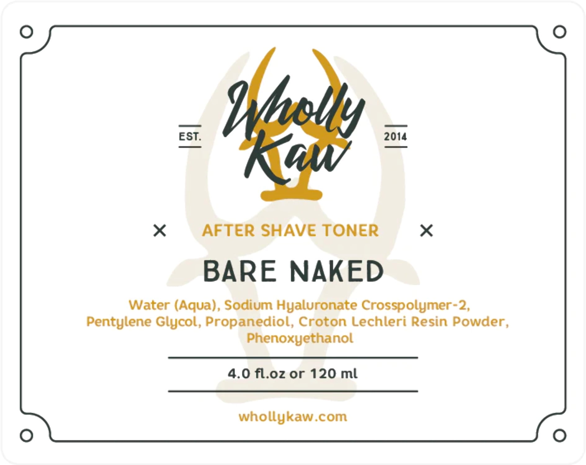 Bare Naked After Shave Toner