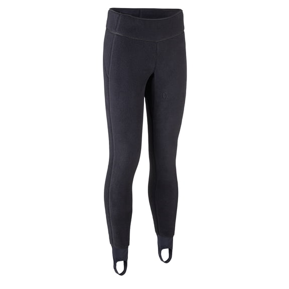 Bare Polar Stretch Mid Layer Women's Pant, Black/Aqua Medium