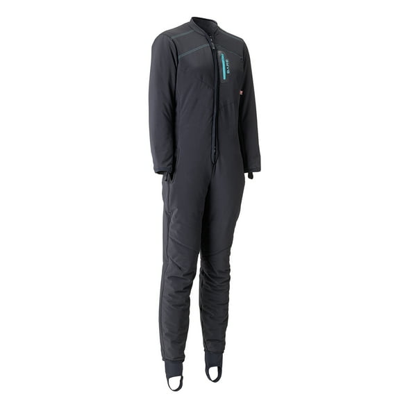 Bare Polar Xtreme Women's Full Suit, Black/Aqua X-Large Short