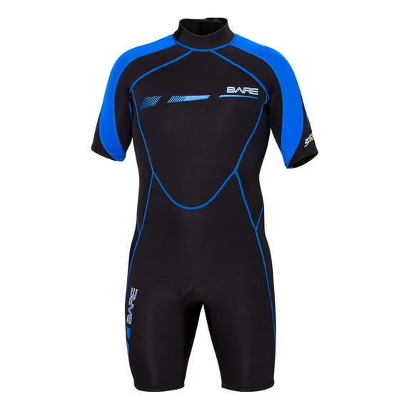 Bare S-Flex 2mm Sport Shorty - Blue - X-Large