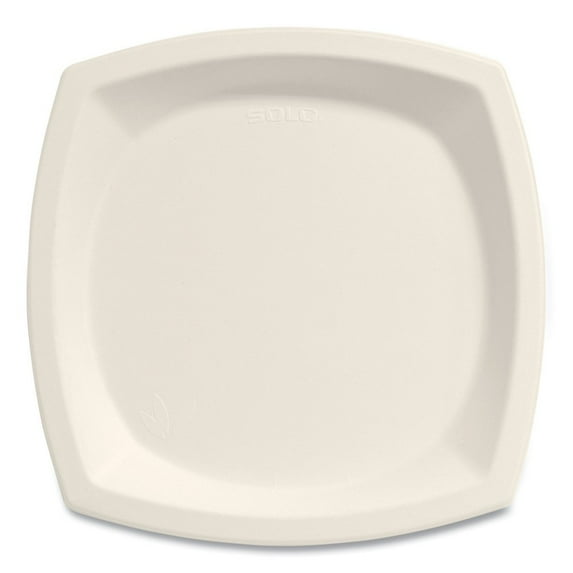 Bare, SCC10PSC2050CT, Sugarcane Plates, 165 / Off White