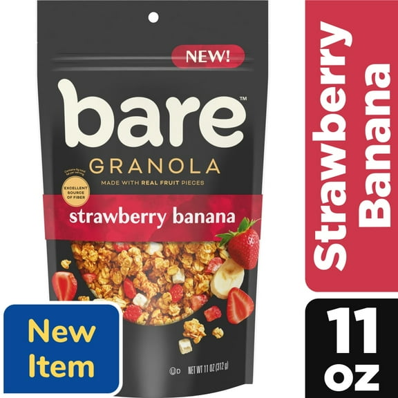 Bare Strawberry Banana Granola