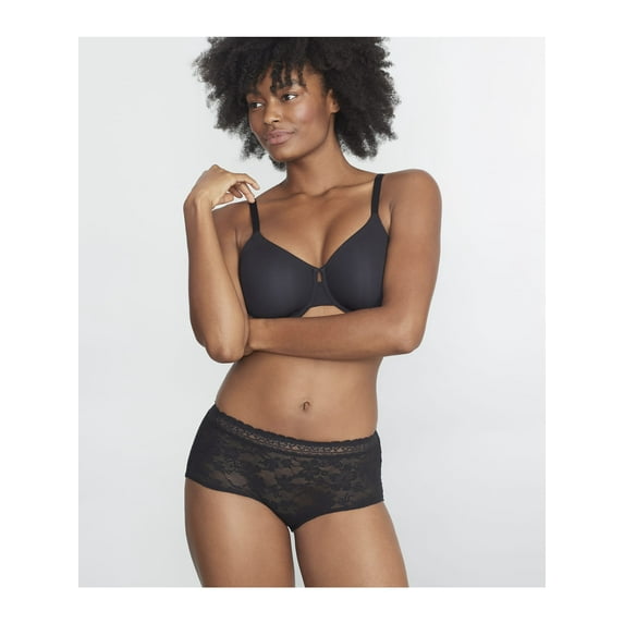 Bare Womens Soft Stretch Lace Boyshort Style-P30354