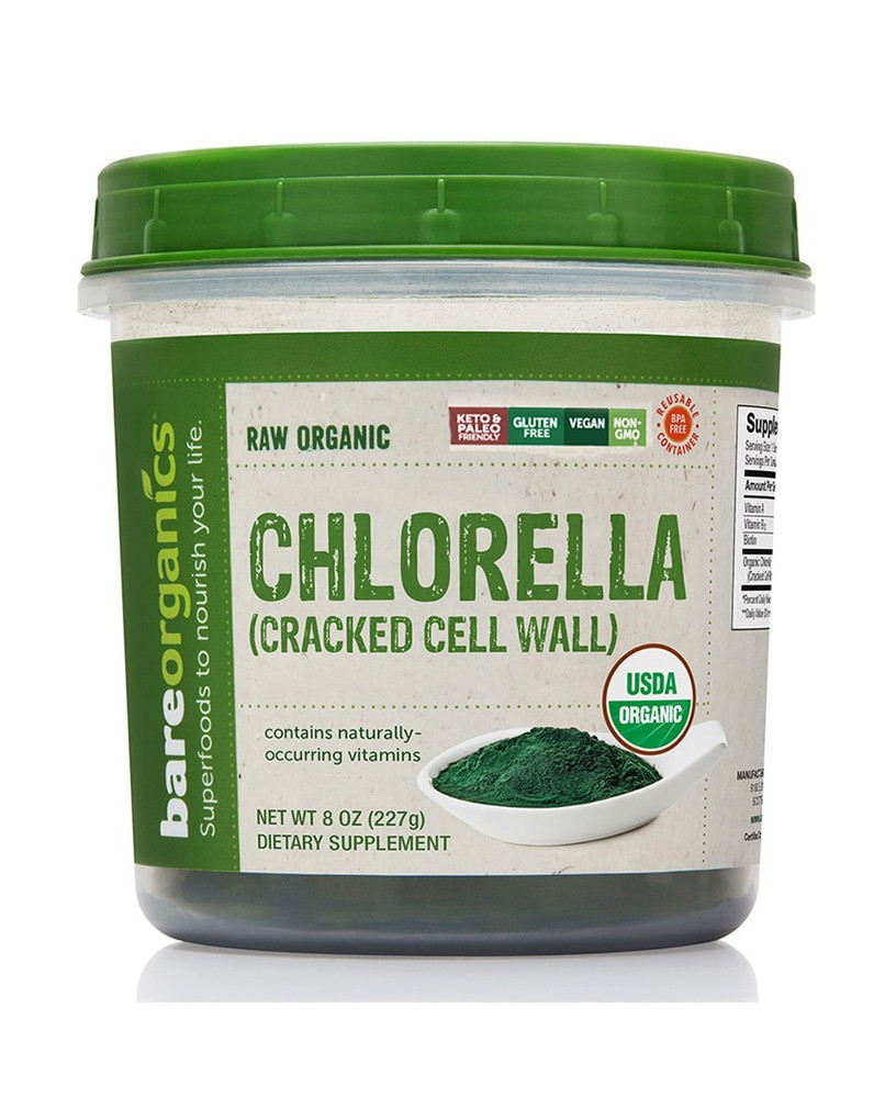 Chlorella Cracked Cell Wall Powder 8 oz