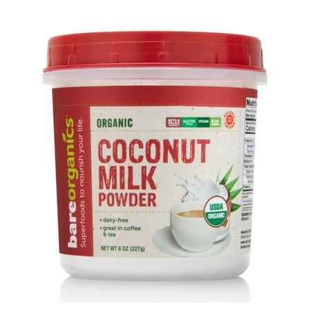BareOrganics Coconut Milk Powder -- 8 oz