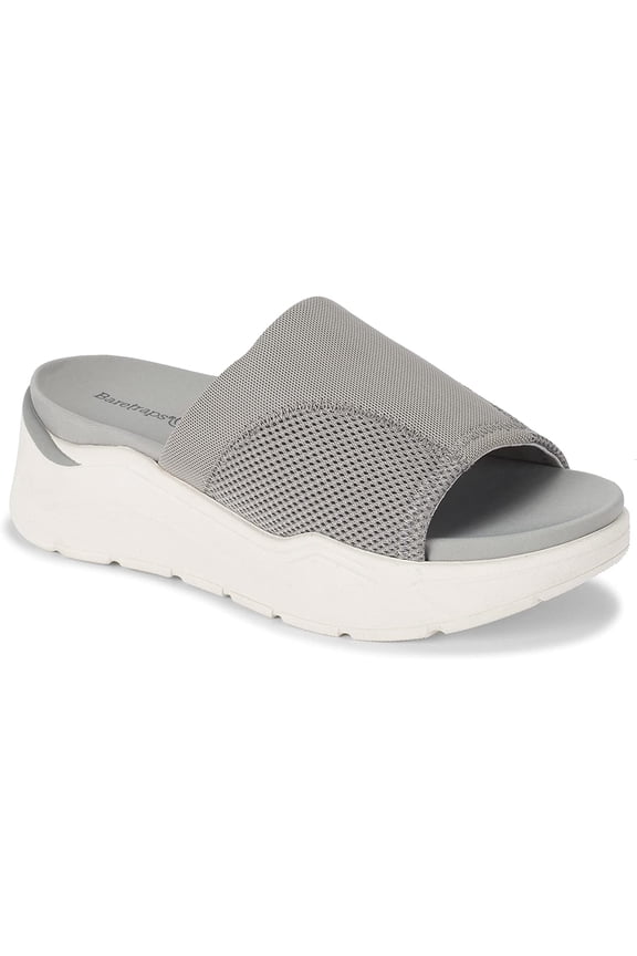 Whisper Womens Sandals Flip Flops 9 Light Grey