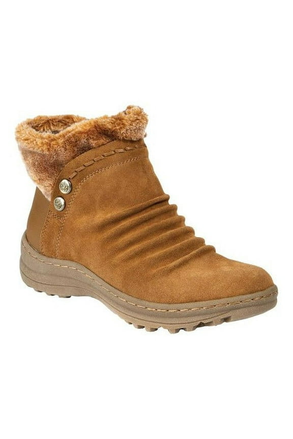 Womens Alick Faux Fur Cold Weather Winter Boots Tan 9.5 Medium (B,M)