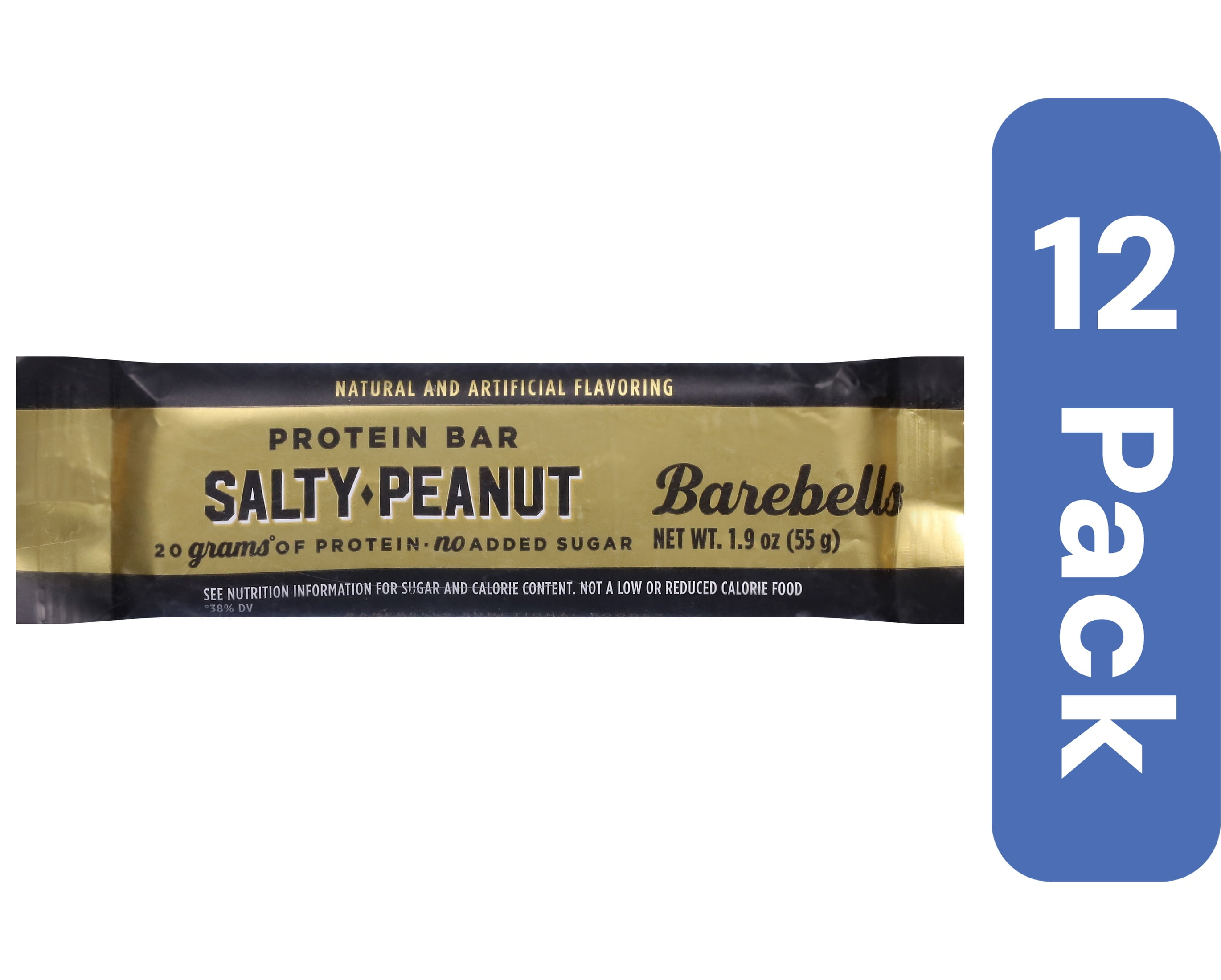 Barebells Bar Salty Peanut 55 gm (Pack Of 12)