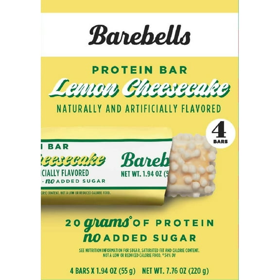 Barebells Bars Lemon Cheesecake 55g 4-pack