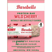 Barebells Bars Wild Cherry 55g 4-pack