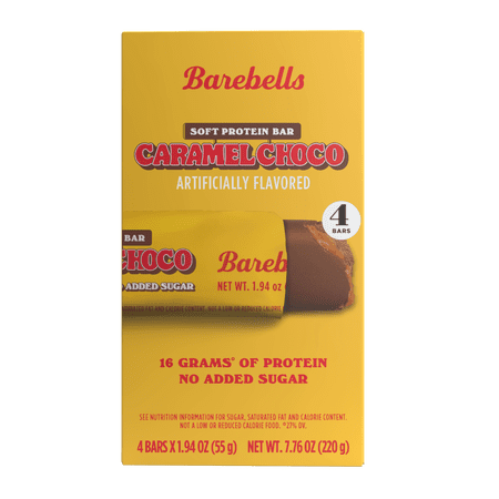Barebells Caramel Choco protein bar 55g 4pk