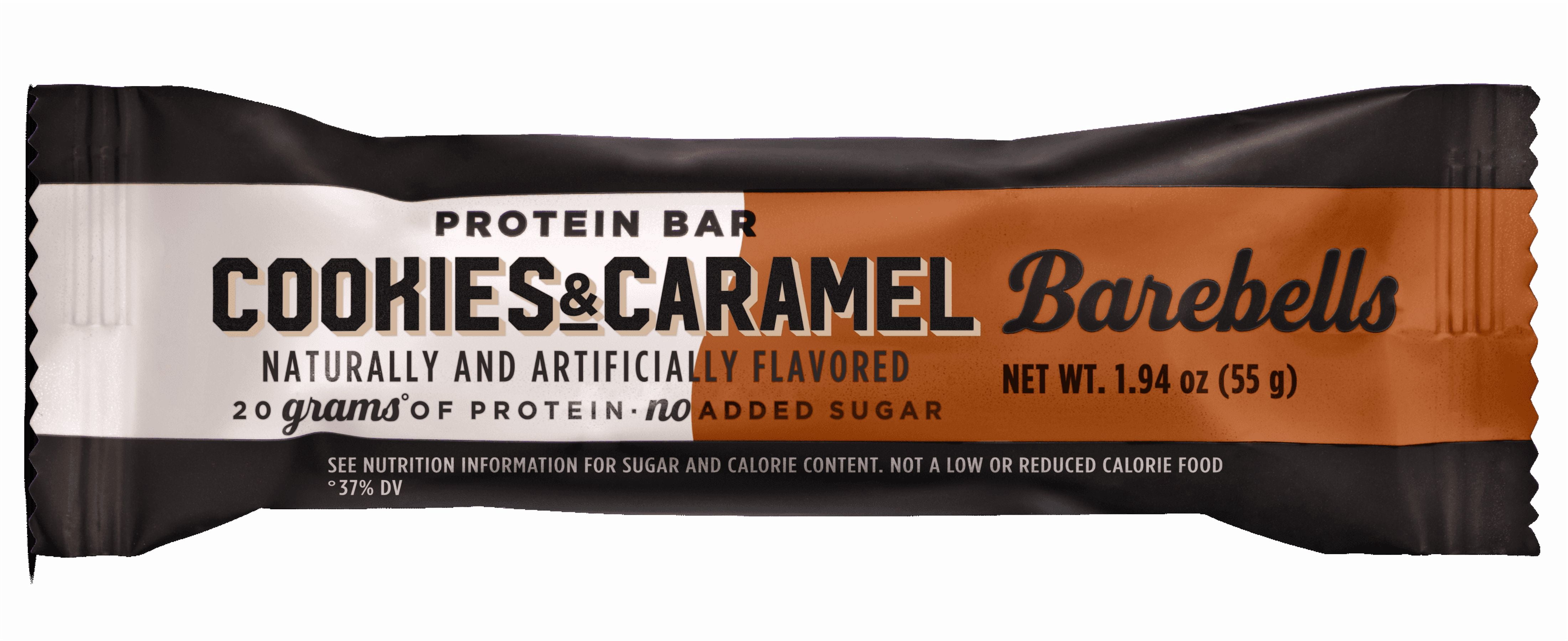 Barebells Cookies & Caramel Protein Bar 55g - 20g Protein