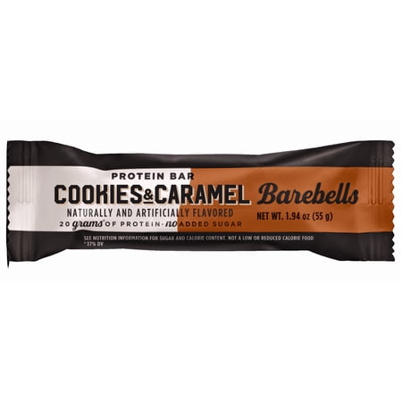 Barebells Cookies & Caramel Protein Bar 55g - 20g Protein