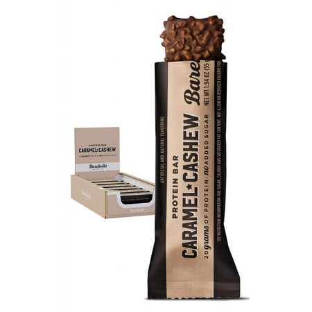 Barebells High Protein 20g Bars Caramel Cashew, 12 Pack