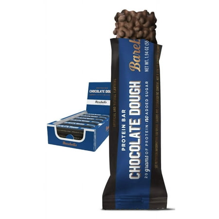 Barebells High Protein 20g Bars Chocolate Dough, 12 Pack