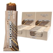 Barebells Protein Bars - Protein Snacks with High Protein - Chocolate Protein Bars - Perfect on The Go Protein Snack & Breakfast Bars 12 Count Pack of 2, Plant Based - Caramel Choco Chip