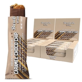 Barebells Protein Bars - Protein Snacks with High Protein - Chocolate Protein Bars - Perfect on The Go Protein Snack & Breakfast Bars (12 Count (Pack of 2), Plant Based - Caramel Choco Chip)