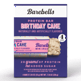 thumbnail image 1 of Barebells Protein Bars, Birthday Cake, 20g High Protein, 1.9oz, 4 Count, 1 of 9