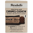 thumbnail image 1 of Barebells Protein Bars with 20g High Protein, 1.9oz Bars, Caramel Cashew - 4 Count, 1 of 6