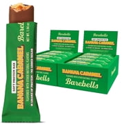 Barebells Soft Protein Bars Banana Caramel - 24 Bars 2 Packs of 12 - Protein Snacks with 16g of High Protein - Fluffy Chocolate Treat with 2g of Total Sugars - Soft Protein Snack & Breakfast Bars