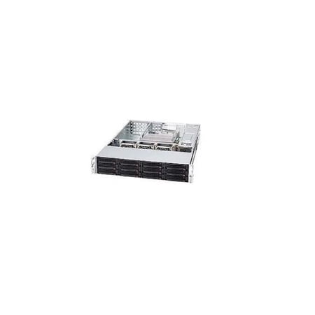 Barebone 1U Super Storage Server with Dual Intel Xeon Processor E5-2630 V3 - Black
