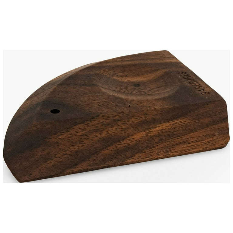 Barebones Cast Iron Wood Scraper - Walnut