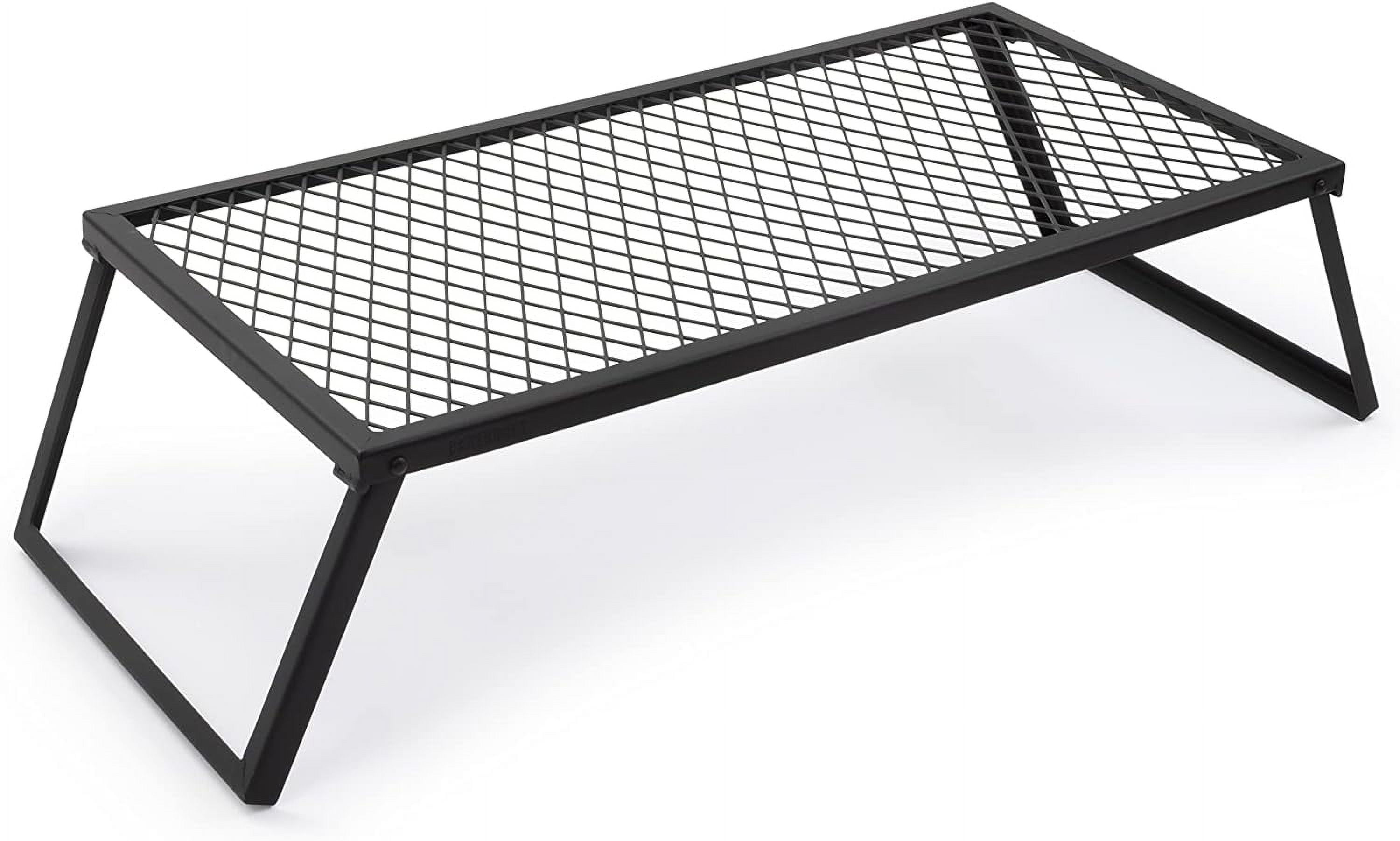 Barebones Heavy Duty Grill Grate Rectangular Cast Iron Camping