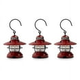 thumbnail image 1 of Barebones Living Edison Mini Lantern - 3 Pack - Red - LIV-277, 1 of 1