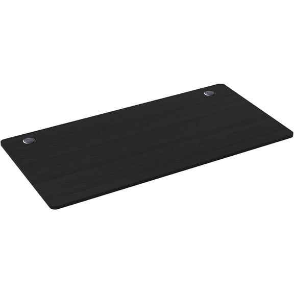 BarefHaven Universal Wood Table Top, 55” x 28” Solid One-Piece Desktop for Standard & Sit to Stand Desk Frame, Rectangular Workbench Top Board with Cable Holes, Countertop DIY, Coffee Bar Tabletop
