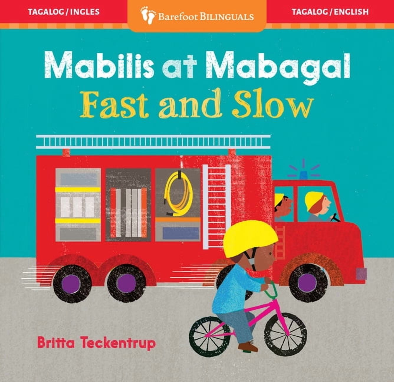 Barefoot Bilinguals Fast and Slow (Bilingual Korean & English), (Board Book)