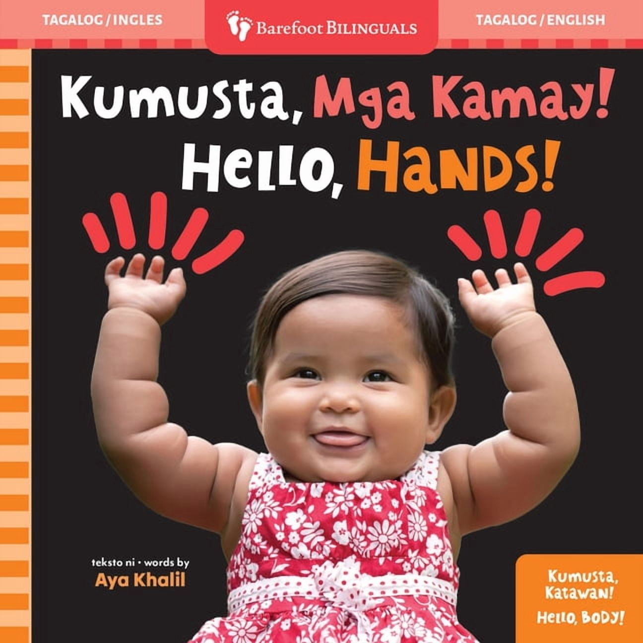 Barefoot Bilinguals Hello, Hands! (Bilingual Tagalog & English), (Board Book)