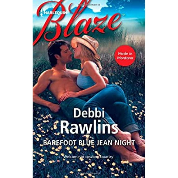 Pre-Owned Barefoot Blue Jean Night Paperback Debbi Rawlins