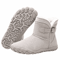 thumbnail image 1 of Barefoot Boots for Men and Women, Wide Toe Box Winter Snow Boots, Fur-Lined High-Top Shoes with Non-Slip Outsole for Outdoor Walking and Hiking, 1 of 8