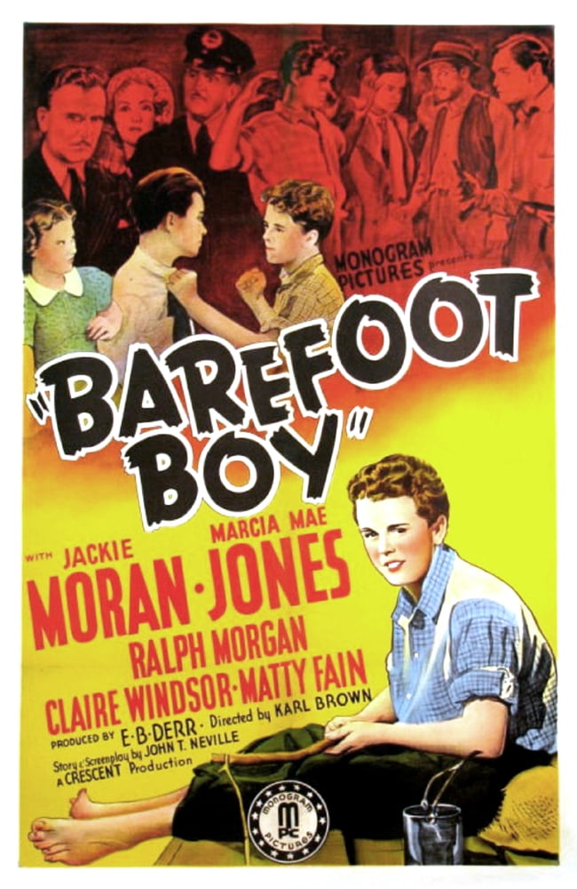 Barefoot Boy U Canvas Art - (24 x 36)