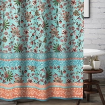 Barefoot Bungalow  Audrey Bath & Shower Curtain Turquoise
