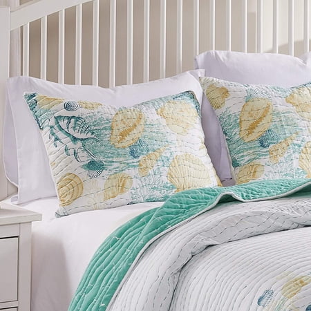 Barefoot Bungalow Grand Bahama Quilted Pillow Sham