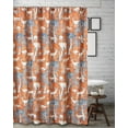 thumbnail image 1 of Barefoot Bungalow Menagerie Bath and Shower Curtain, 1 of 5