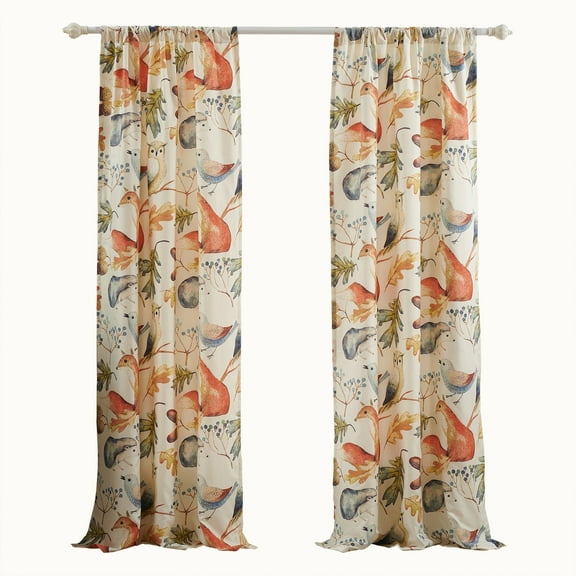 Barefoot Bungalow Willow Curtain Panel, Set of 2