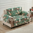 thumbnail image 1 of Barefoot Bungalow Willow Pet-Friendly Paw Guard & Furniture Cover, Reversible - Holiday - Loveseat, 1 of 9